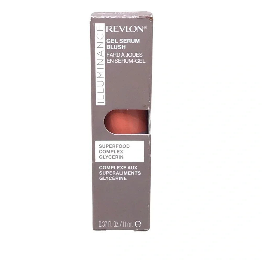 Revlon Illumunance Gel Serum Blush, Lightweight, Peach Blush- 130 Beaming Coral